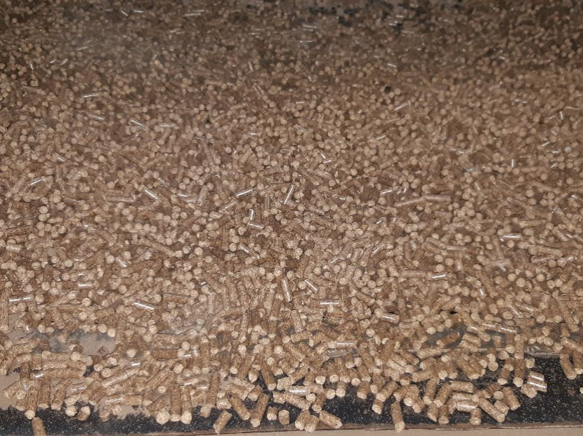 Ready wood pellets